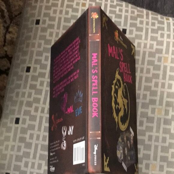 Disney Descendants: Mal's Spell Book Set Castlecore Kidcore Cosplay Goth Witch - Picture 7 of 8